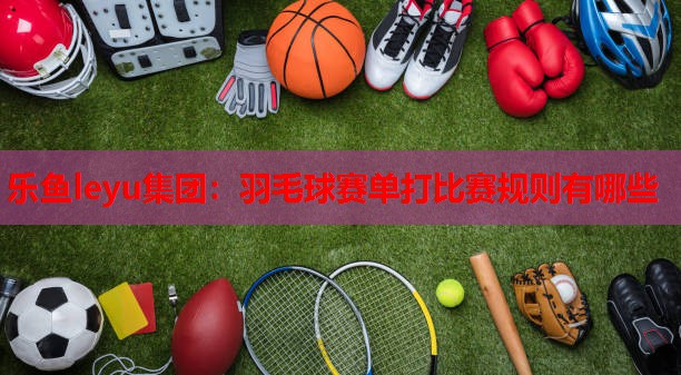 羽毛球赛单打比赛规则有哪些 羽毛球赛单打比赛规则有哪些